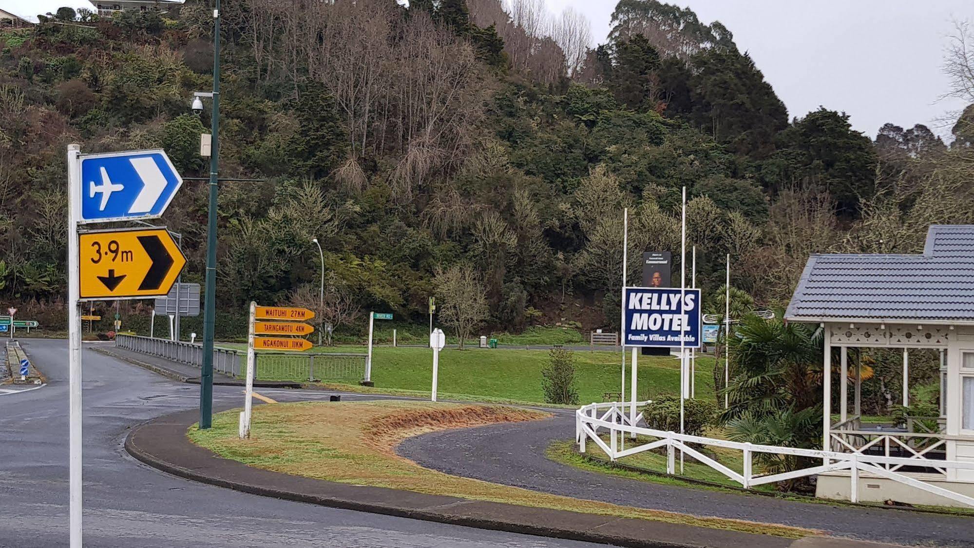 Kelly'S Riverside Motel Taumarunui Kültér fotó